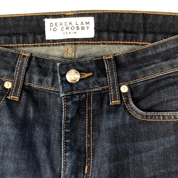 Derek Lam 10 Crosby Denim Dark Wash Devi Mid-Rise Skinny Jeans Size 28 - Picture 5 of 12